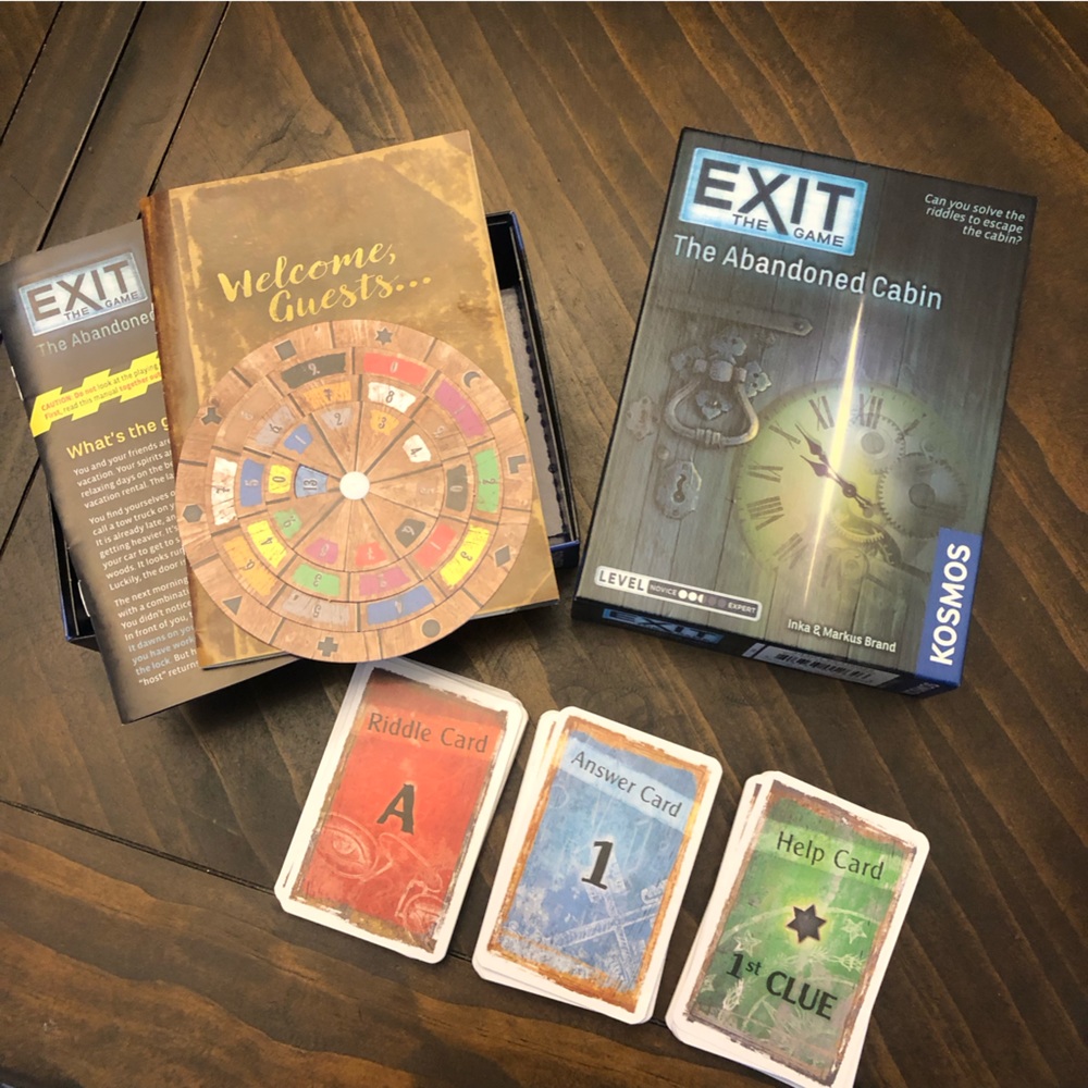 Exit the Game: The Abandoned Cabin Escape Room